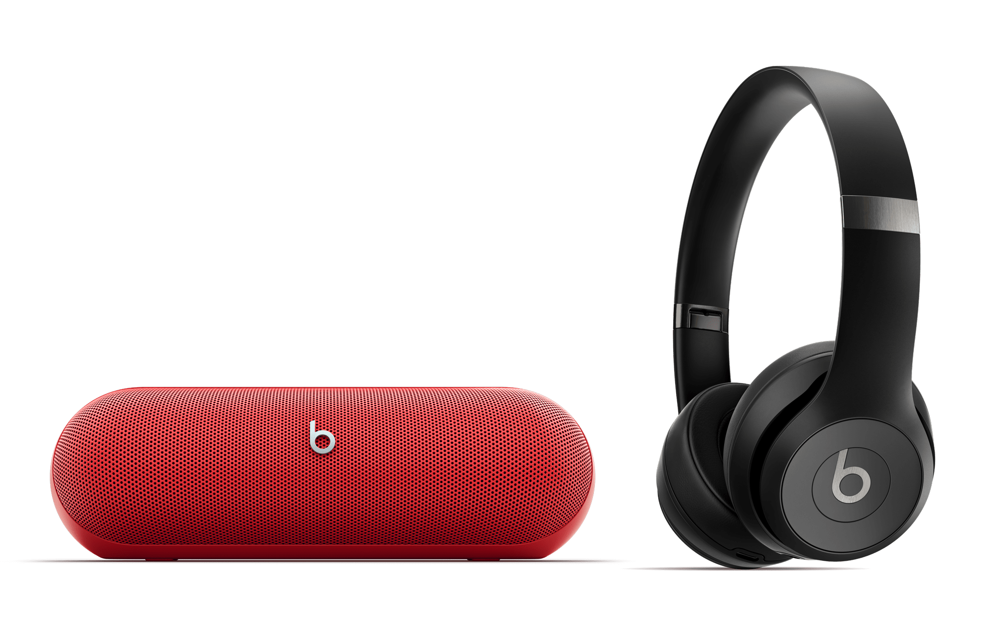 Picture of different Beats earphones and headphones.